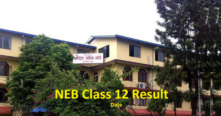NEB Class 12 Result Date