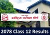 2078 Class 12 Results