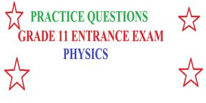 physics entrance questions