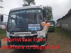 tourist bus nepal