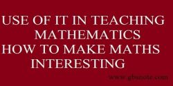 teaching maths