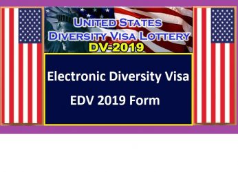 Electronic Diversity Visa EDV 2019 Form