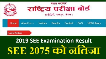2019 SEE Examination Result