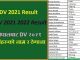 EDV 2021 DV 2021 Result