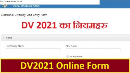 DV2021 Online Form