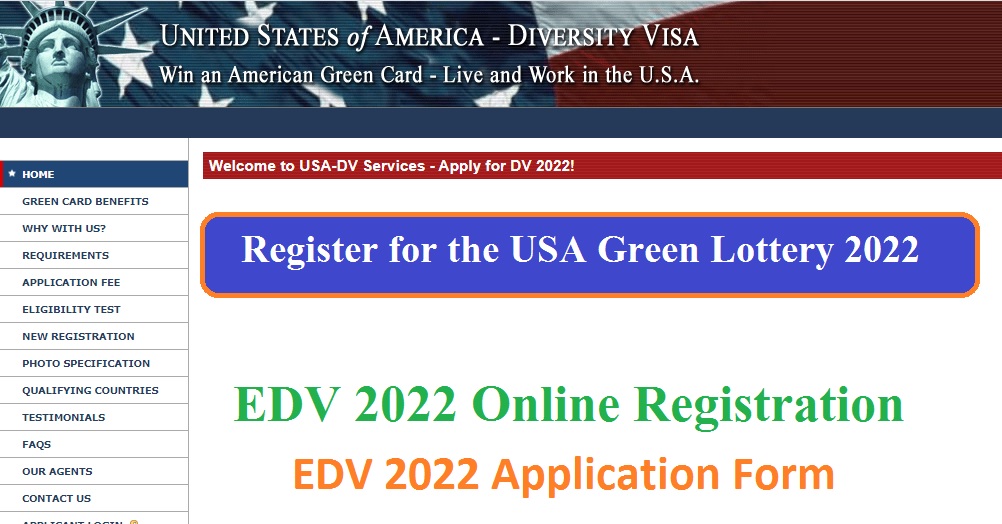 EDV 2022 Application Form Notice