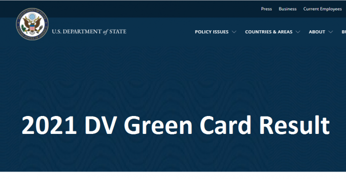 2021 DV Green Card Result