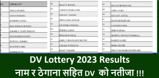 DV Lottery 2023 Results