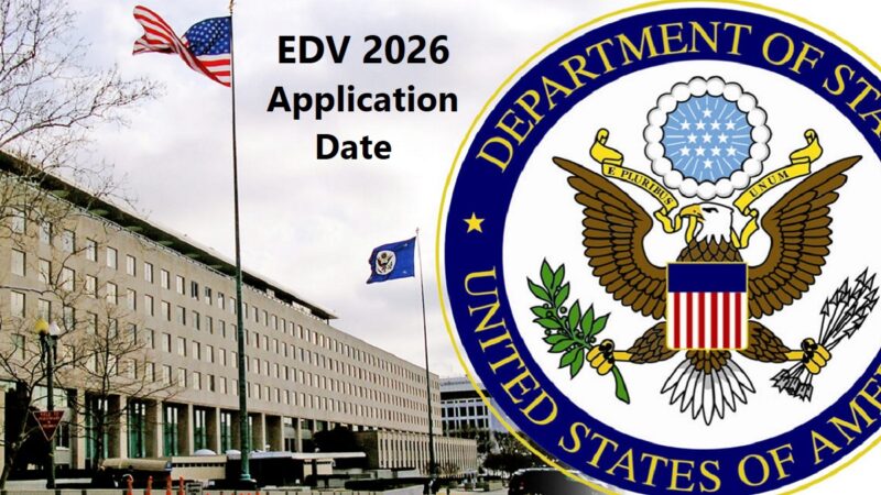 EDV 2026 Application Date