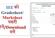 SEE Exam 2078 Nepal Results