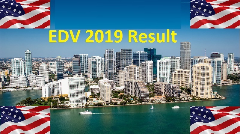 EDV 2019 DV Lottery 2019 Result