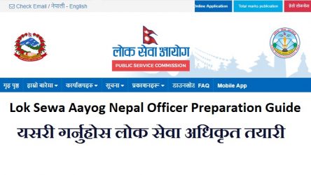 Lok Sewa Aayog Nepal Officer Preparation Guide