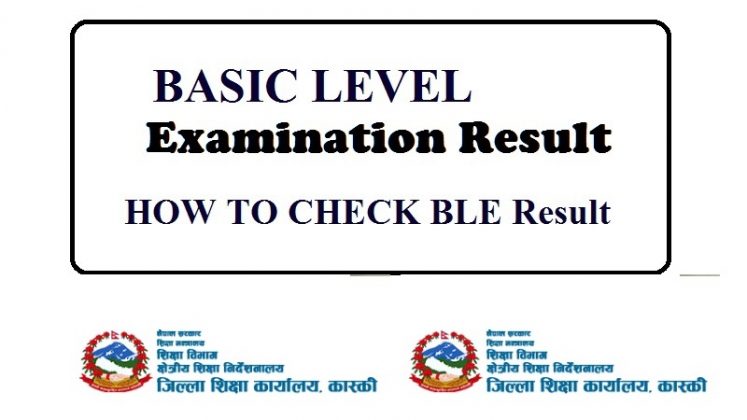 BLE Exam Online Result Published - gbsnote online