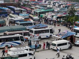 Public Transportation Tariff in Nepal 