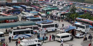 Public Transportation Tariff in Nepal 