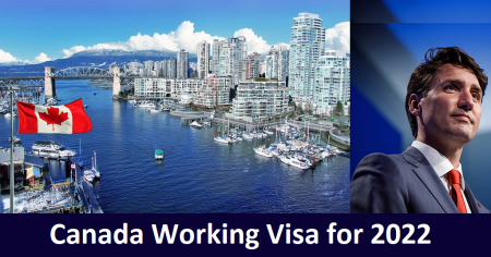 Canada Working Visa for 2022