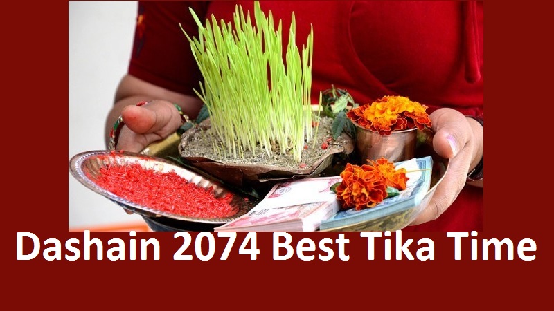 Dashain 2074 Best Tika Time
