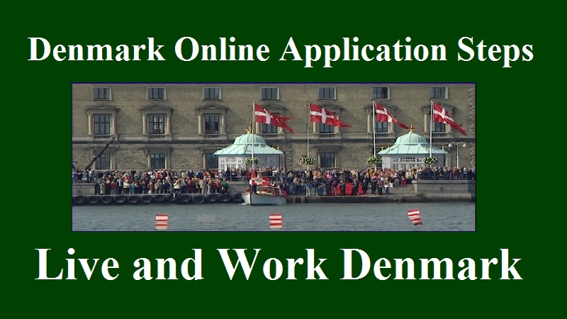 Denmark Online Application Steps