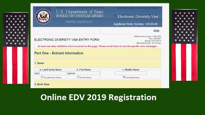 Online EDV 2019 Registration