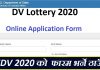 DV Lottery 2020 Online Application Form