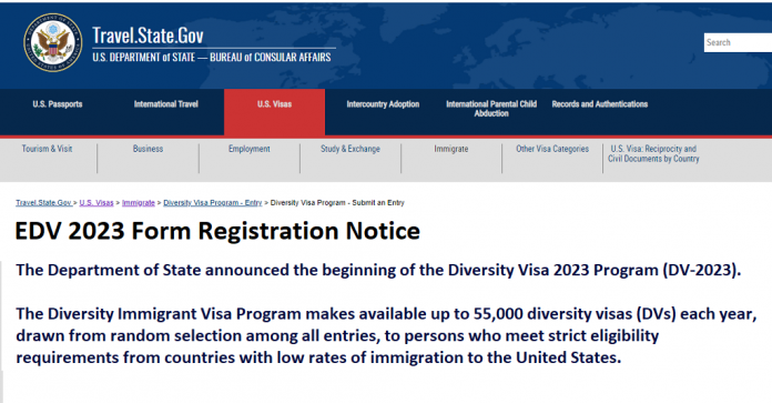 EDV 2023 Form Registration Notice