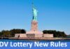 DV Lottery New Rules
