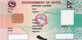 Online Driving License System Nepal