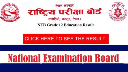 NEB Grade 12 Education Result 2074