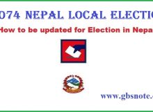 2074 Nepal Local Election Result