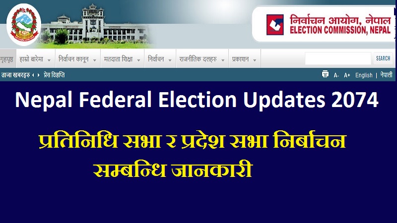Nepal Federal Election Updates 2074