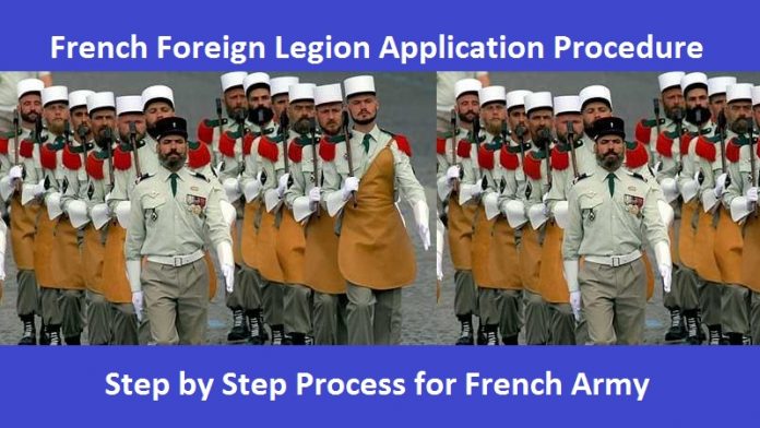 French Foreign Legion Application