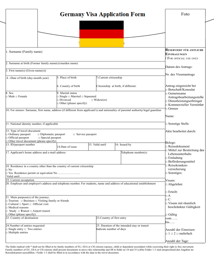 travel work visa germany