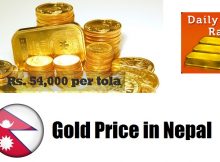 nepal gold rate