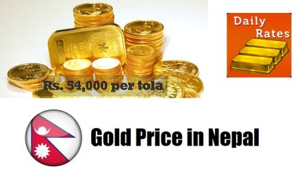 nepal gold rate