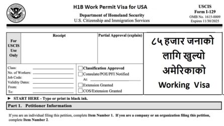 H1B Work Permit Visa for USA