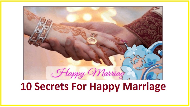 happy marriage 10 secrets