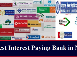 Highest Interest Paying Bank in Nepal