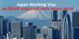 Japan Working Visa
