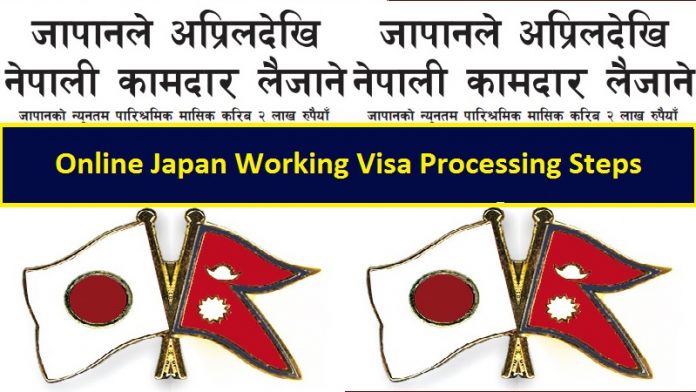 Online Japan Working Visa Processing Steps