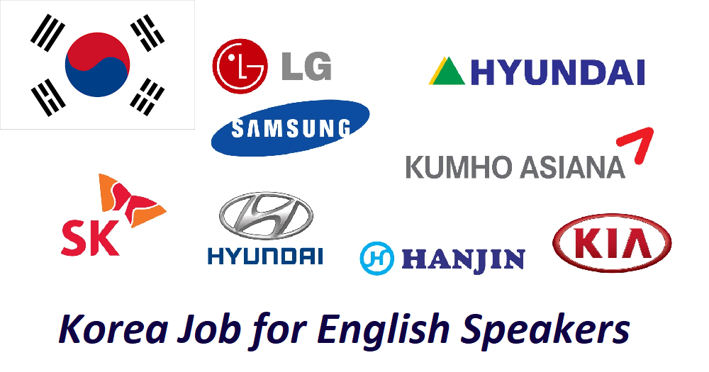 Korea Job for English Speakers