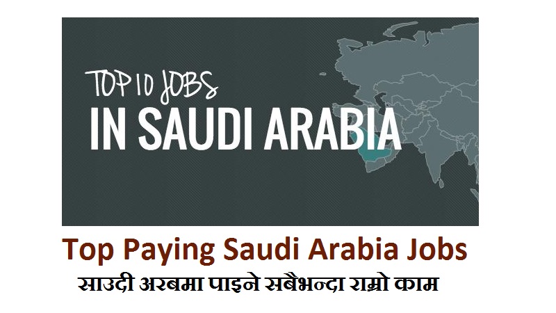 Top Paying Saudi Arabia Jobs