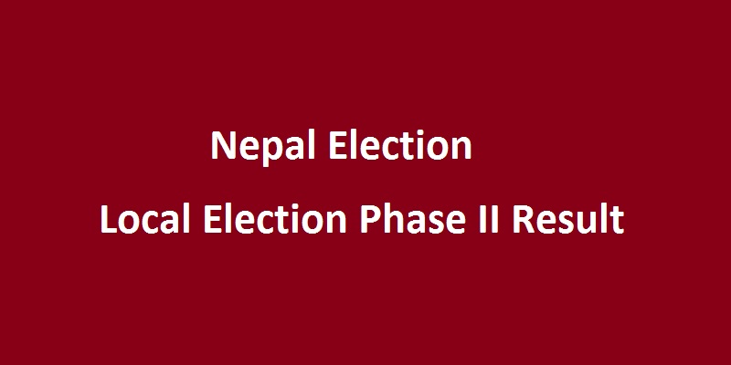 Local Election Phase II Result