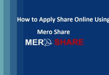 Apply Share Online Using Mero Share
