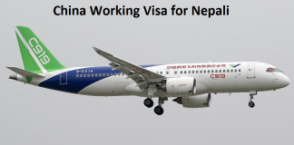 China Working Visa for Nepali