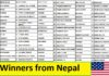 DV Winners from Nepal