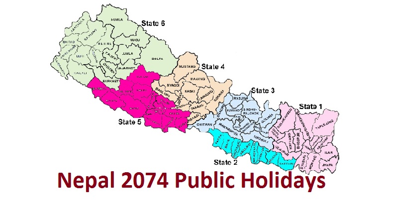 Nepal 2074 Public Holidays