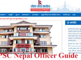 PSC Nepal Officer Guide