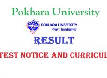 Pokhara University result latest notice