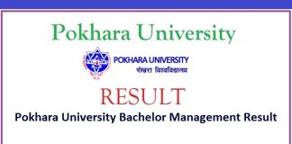 Pokhara University Bachelor Management Result