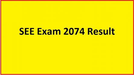 SEE Exam 2074 Result